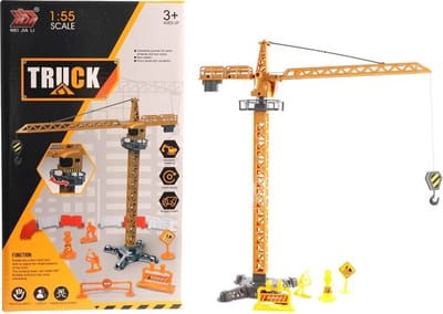 Truck - Torenkraan 42 cm - Jono Toys - Constructie speelgoed
