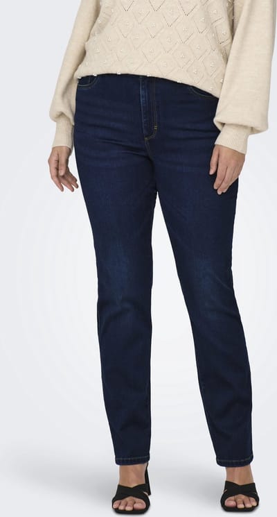 ONLY CARMAKOMA - CARAUGUSTA HW STRAIGHT DNM BJ61-2 NOOS Dames Jeans