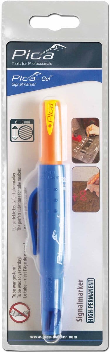 Pica 8084 GEL Signalmarker geel, blister - PI8084SB