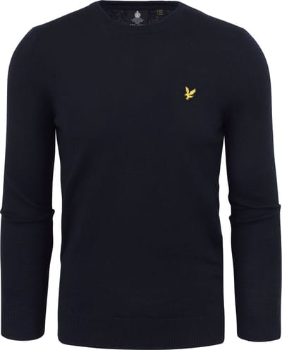Lyle and Scott - Navy Trui - Heren - Maat XS - Regular-fit