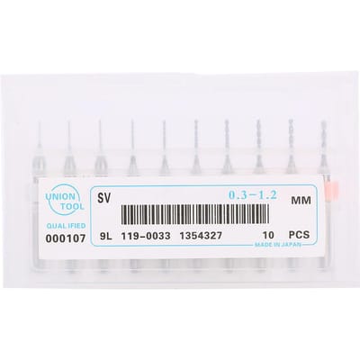 10 stuks 0.3-1.2mm Mini Boortjes van Wolframstaal Kit voor PCB Printplaat