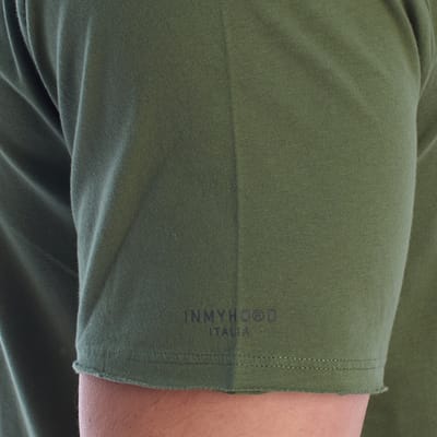 Heren Basis Katoenen T-shirt met Korte Mouwen HS24MTS03