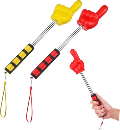 Uitschuifbare Wijzers - Lesgeef Hulpmiddelen - Klaslokaal Presentaties - Zachte Handgrepen - 35 cm Uitrekbaar - Meerkleurig