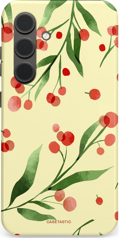 Casetastic Hoesje Geschikt voor Samsung S24 - Stijlvolle Beschermende Duo-layer Case - Watermeloen