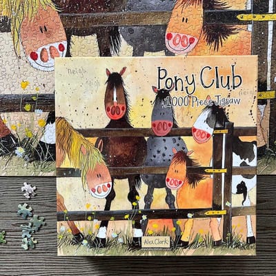 Alex Clark Puzzel 1000 stukjes Pony Club ~ Paarden