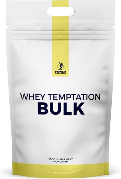 Power Supplements - Whey Temptation BULK (concentraat) - 4,5kg - Very Vanilla