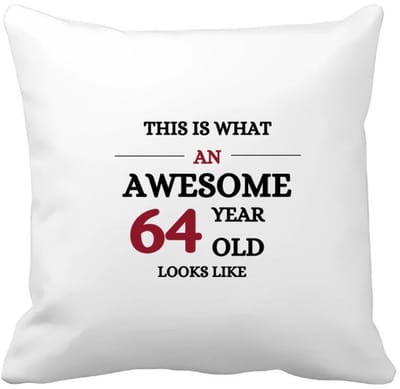 Akyol - this is what an awesome 64 year old looks like Kussen hoes - Hoera 64 jaar - iemand die 64 jaar is geworden - de jarige - verjaardagscadeau - kado - geschenk - gift - leuke verjaardagscadeau - felicitatie - 40 bij 40 cm