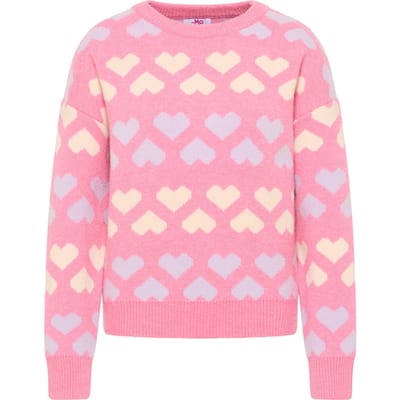 Mymo Gebreide trui Blonda Dames roze