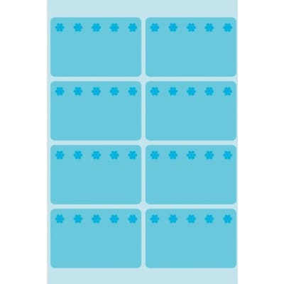 Huismerk Herma 3773 Diepvries Etiket 26x40mm Blauw - Pakje met 48 etiketten