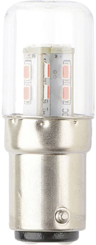 TRU COMPONENTS TC-13776156 LED-signaallamp Rood BA15d 12 V/DC, 24 V/DC 200 lm
