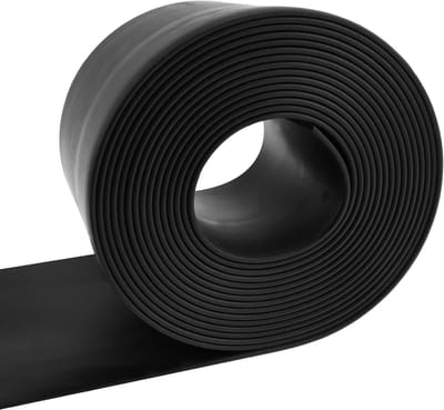Neopreen rubber strips voor vloerbedekking, bescherming en trillingsisolatie - 75 mm x 1,5 mm x 3 m