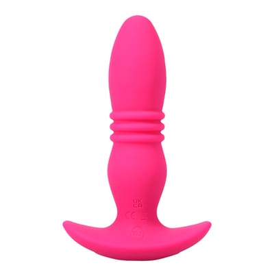 Rise Silicone Anal Plug With Remote Control 1