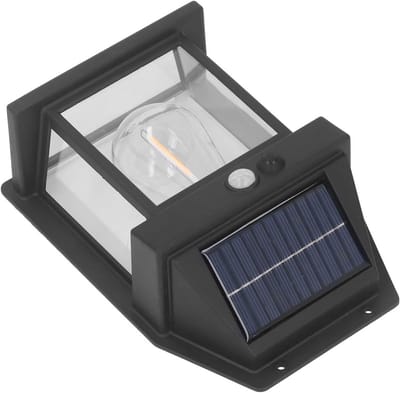 Waterdichte Buitenlamp op Zonne-energie met Bewegingssensor voor Tuin en Terras