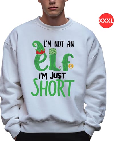 Bovista Kersttrui - Heren - Foute Kersttrui - Christmas Sweater - Kerst Sweater - Christmas Jumper - Pyjama - Pullover - Maat XXXL - Elf