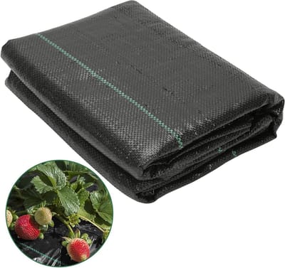 Onkruiddoek Tuinvlies - Worteldoek Bodemvlies - Onkruid Vrij Houden - Scheurvast UV Stabilisatie - 300 x 1000 cm - Zwart