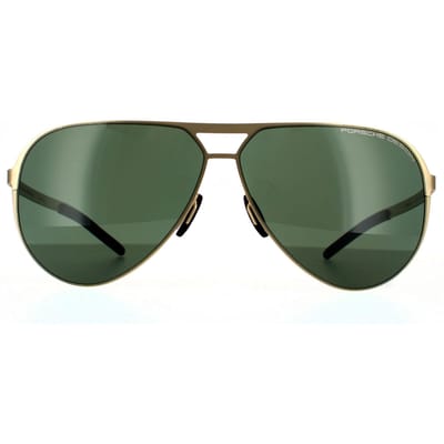 Porsche Design Zonnebril P8670 C Gold Green