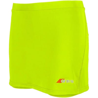 Grays hockeykleding Apex Skort Jnr Fluo Geel - maat 128