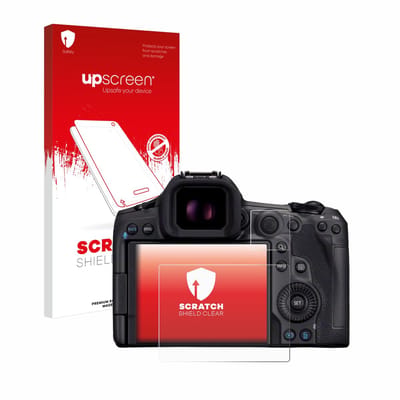 upscreen - Screenprotector voor Canon EOS R5 Mark II - Folie Beschermfolie transparant
