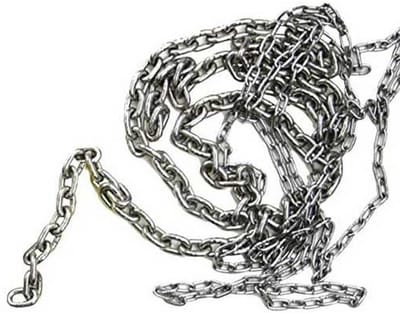 Lalizas Roestvrij Iso 4565/din 766-ketting 50 M Zilver 5 mm