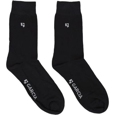 GARCIA Heren Effen Sokken Zwart 4-pack