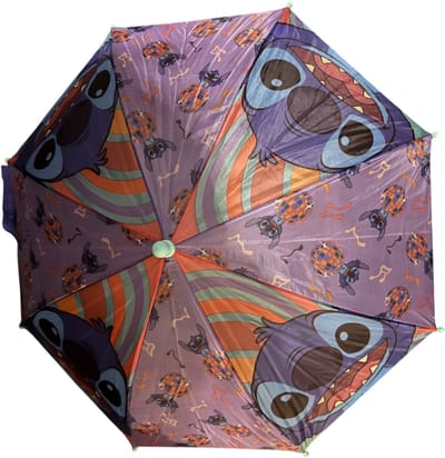 Disney Stitch Kinderparaplu – Blauw Regenparaplu voor Kinderen – 60 cm Koepel – Licht & Stevig – Officieel Disney Design