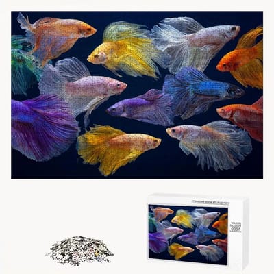 Puzzel 5000 stukjes - Houten puzzel Legpuzzel - Ontspanning en decoratie - Precisie gesneden stukjes - 181 x 105 cm