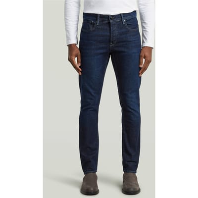 G-Star 3301 Slim Jeans Dark Blue Taglia: W30L32 | Jeans Slim Fit Outlet | Uomo | Blu