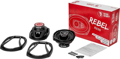 BASS HABIT REBEL 6x9" 3-way speaker'