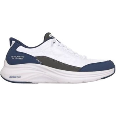 Skechers Slip-ins Cozy Fit dames sneakers blauw wit