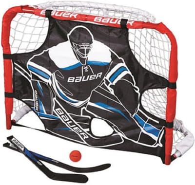 Mini Hockey Doel Set met Rackets en Bal voor Binnen en Buiten
