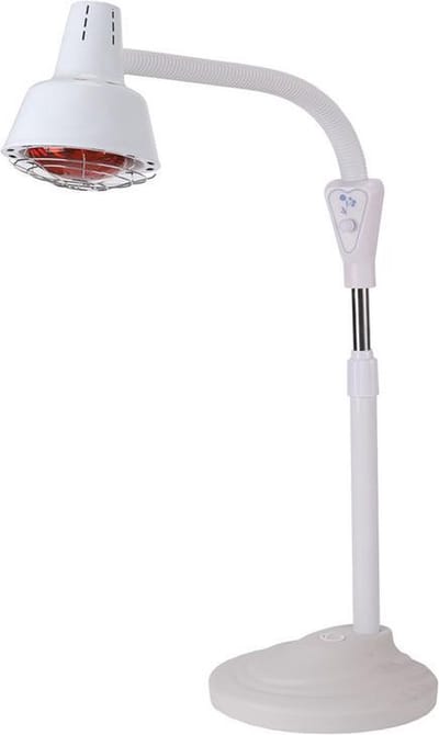 Infraroodlamp 275W - Warmtelamp tegen spier- en gewrichtspijn - Infraroodtherapie - Wit