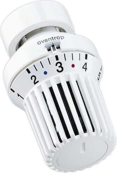 Oventrop thermostaatkop Uni XH M30x1.5 met nulstand wit