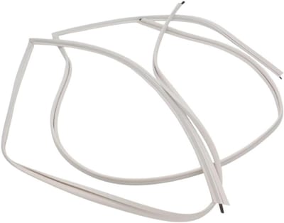 Universele Deurafdichting - Koelkast Strip - Apparaat Onderhoud - Alle Merken Compatibel - 2000x1000 mm - Zwart