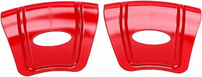 Velgbeschermers Set - Wielschilden Bandenwissel - Banden Onderhoud - Dubbele Groef Ontwerp - 2 Stuks - Rood