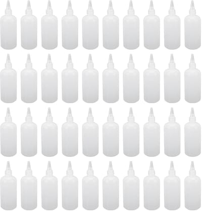 Dailygoods- Squeeze Fles 200Ml - 40 Stuks - Multifunctioneel