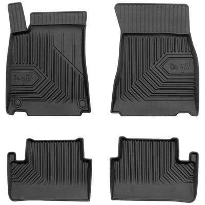 FROGUM No.77 Mercedes-Benz A-Klasse W177 2018- - Rubber Matten Set 3D - 4 Stuks - Maatwerk - Geurloos - Hoog Rand