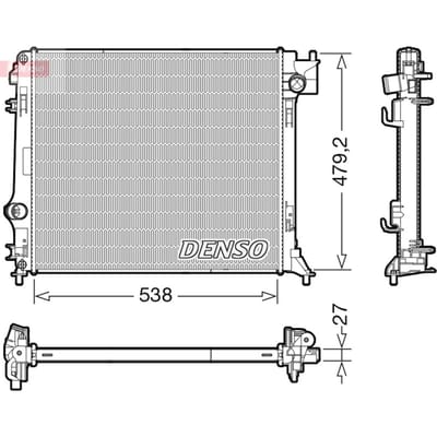 Radiator DENSO DRM46064