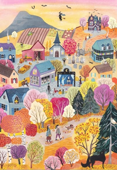 Pieces & Peace puzzel herfst - The Magic of Autumn 1000 stukjes.