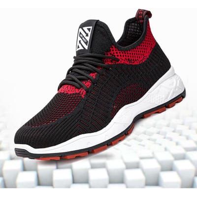 Heren Vrije tijd, Licht en Ademend Sport Lente en Herfst Zwart Tennis Heren Coach Modetrend Nieuwe Hardloopschoenen 44 black
