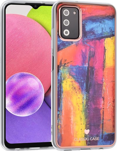 UNIQ Classic Case Samsung Galaxy A03s TPU Backcover hoesje - Graffiti Art