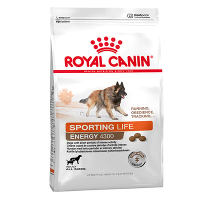 2x15kg Sporting Life Energy Trail 4300 Royal Canin Hondenvoer