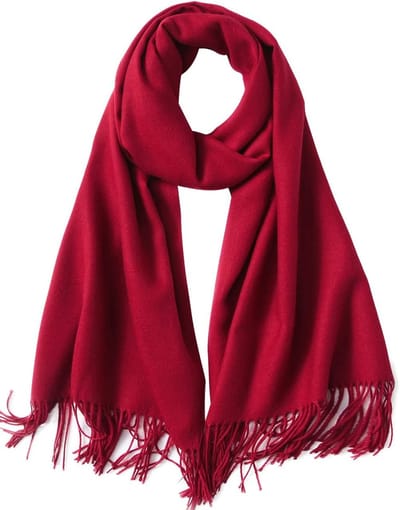 Sjaal Dames Lente met Katoen, 40+ Kleuren Effen & Geruite Pashmina xl Sjaals Stola
