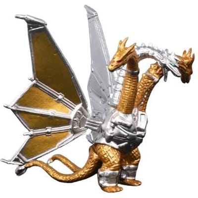 Nouvelle figurine d'action Godzilla VS Kingkong Gojira en caoutchouc souple King Ghidorah de 10 cm, articulations mobiles, jouets modèle pour enfant, garçon, cadeau 10CM OPP
