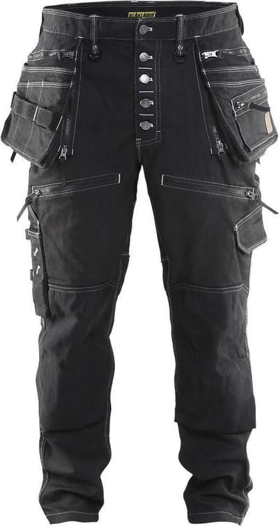 Blåkläder 1999-1141 Werkbroek Stretch Zwart maat 146