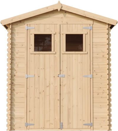 Timbela M367+M367G - Houten tuinhuis - 1,98 m² - 136x196xH224 cm - met vloer