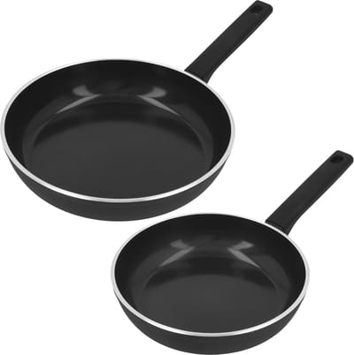 Demeyere Alu Comfort 3 koekenpan - Ceraforce - Set Ø20cm + Ø24cm - PTFE en PFAS vrij