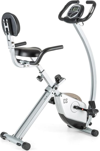 Ergometrische Hometrainer Fitnessfiets met Handhartslagmeter en LCD-display