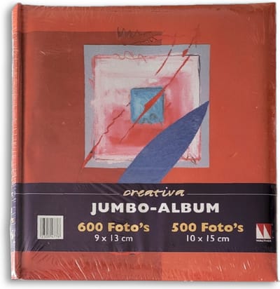 Creativa Jumbo Album 100 pagina's Rood Walther