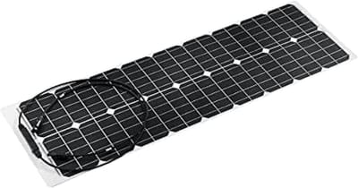 Zonnepaneel Kit - Flexibel Paneel - Energie Opwekken - Hoge Efficiëntie Cel - 104x33cm - Zwart