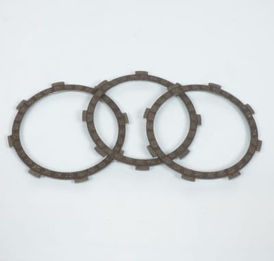 Kit de 3 disques garnis d'embrayage pour moto Yamaha 80 DTMX 1981 à 1983 Neuf